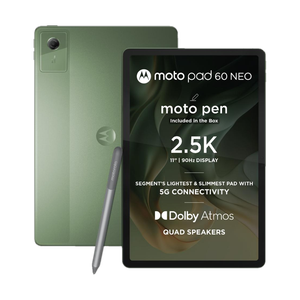 MOTOROLA Pad 60 Neo 8 GB RAM 128 GB ROM 11 inch with Wi-Fi+5G MediaTek Dimensity 6300 Tablet (PANTONE Bronze Green) Price in India - Buy MOTOROLA Pad 60 Neo 8 GB RAM 128 GB ROM 11 inch with Wi-Fi+5G MediaTek Dimensity 6300 Tablet (PANTONE Bronze Green) PANTONE Bronze Green 128 Online - MOTOROLA : Flipkart.com