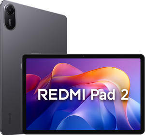 REDMI Pad 2 8 GB RAM 128 GB ROM 11.0 inch with Wi-Fi Only Gaming Tablet (Graphite Grey) Price in India - Buy REDMI Pad 2 8 GB RAM 128 GB ROM 11.0 inch with Wi-Fi Only Gaming Tablet (Graphite Grey) Graphite Grey 128 Online - REDMI